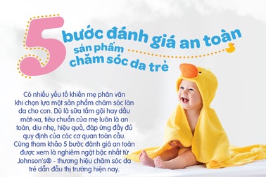 5 bước đánh giá an toàn sản phẩm chăm sóc da trẻ