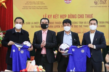 Trung tâm đào tạo bóng đá trẻ được thành lập tại Bắc Giang