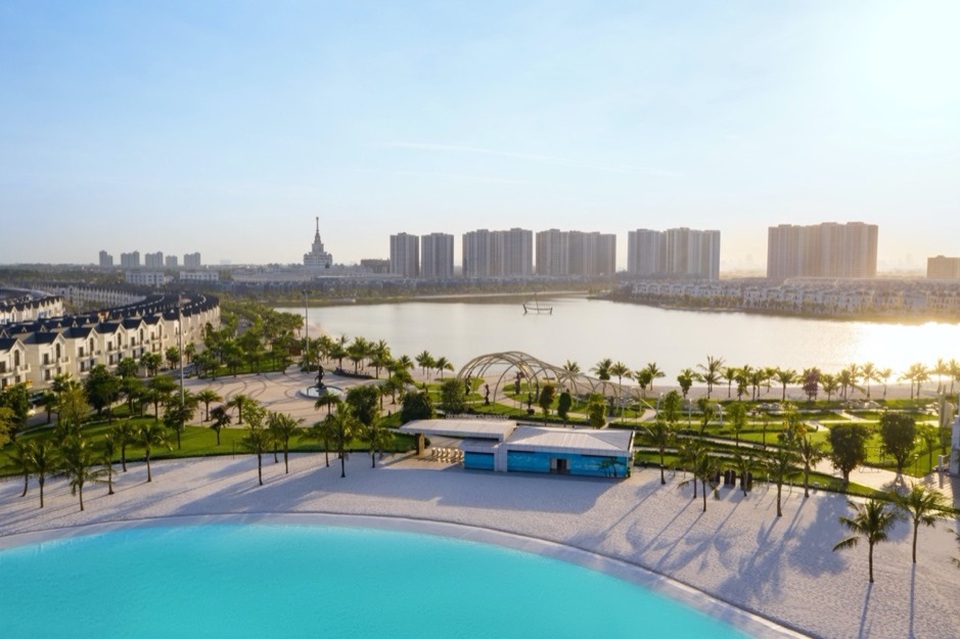 Bộ tứ sắc xanh độc đáo của thành phố biển hồ Vinhomes Ocean Park - 1 Bộ tứ sắc xanh độc đáo của thành phố biển hồ Vinhomes Ocean Park - 1