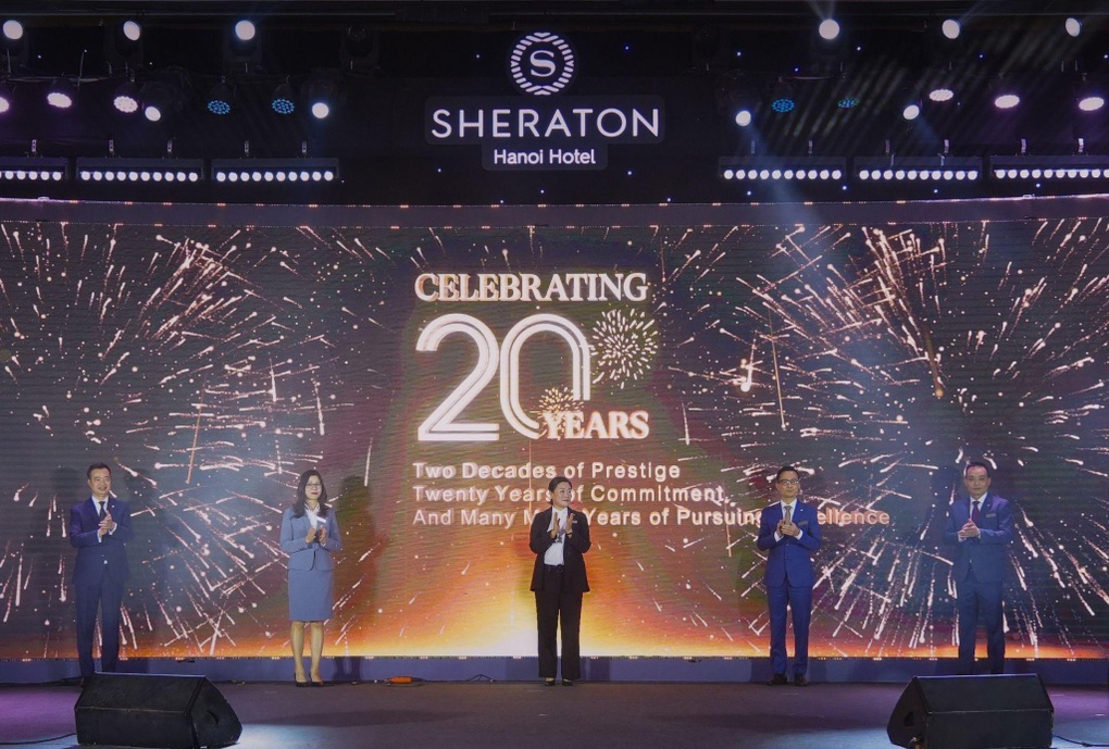 Khách sạn Sheraton Hà Nội kỷ niệm 20 năm theo đuổi sự xuất sắc - 1 Khách sạn Sheraton Hà Nội kỷ niệm 20 năm theo đuổi sự xuất sắc - 1