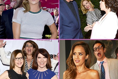 Các “sao” không ngại “phá đám” khi chụp hình