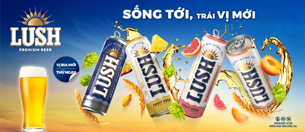 Bia trái cây LUSH: Sống tới, trải vị mới - 1 Bia trái cây LUSH: Sống tới, trải vị mới - 1