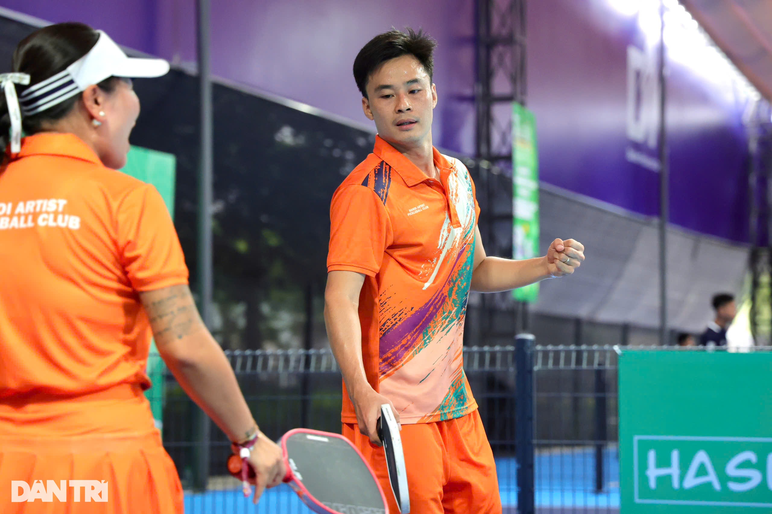 Cặp đôi CLB Pickleball Nghệ sĩ Hà Nội là Á quân nội dung Dân trí Friends - 3