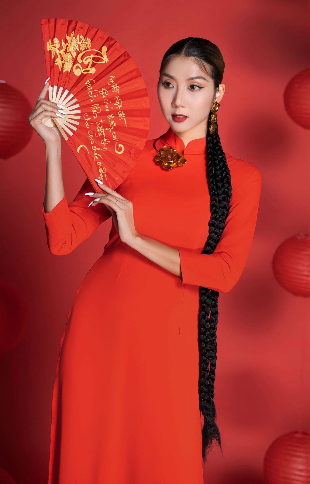 Siêu mẫu Ngọc Quyên khoe nhan sắc tuổi 34, trải lòng về 9 năm đón Tết xa xứ - 3 Siêu mẫu Ngọc Quyên khoe nhan sắc tuổi 34, trải lòng về 9 năm đón Tết xa xứ - 3