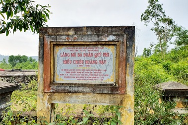 Khởi công trùng tu khu lăng mộ bà Đoàn Quý Phi