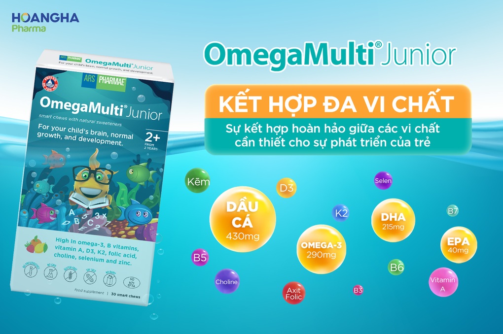 OmegaMulti Junior - Lựa chọn khi cần bổ sung Omega-3 cho bé - 2 OmegaMulti Junior - Lựa chọn khi cần bổ sung Omega-3 cho bé - 2
