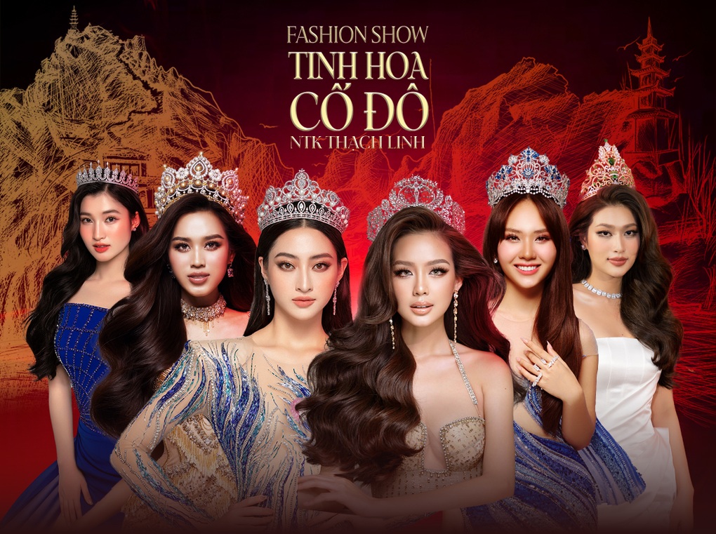 Đoàn Thiên Ân và dàn hoa hậu tôn vinh thời trang ở cố đô Hoa Lư - 1 Đoàn Thiên Ân và dàn hoa hậu tôn vinh thời trang ở cố đô Hoa Lư - 1