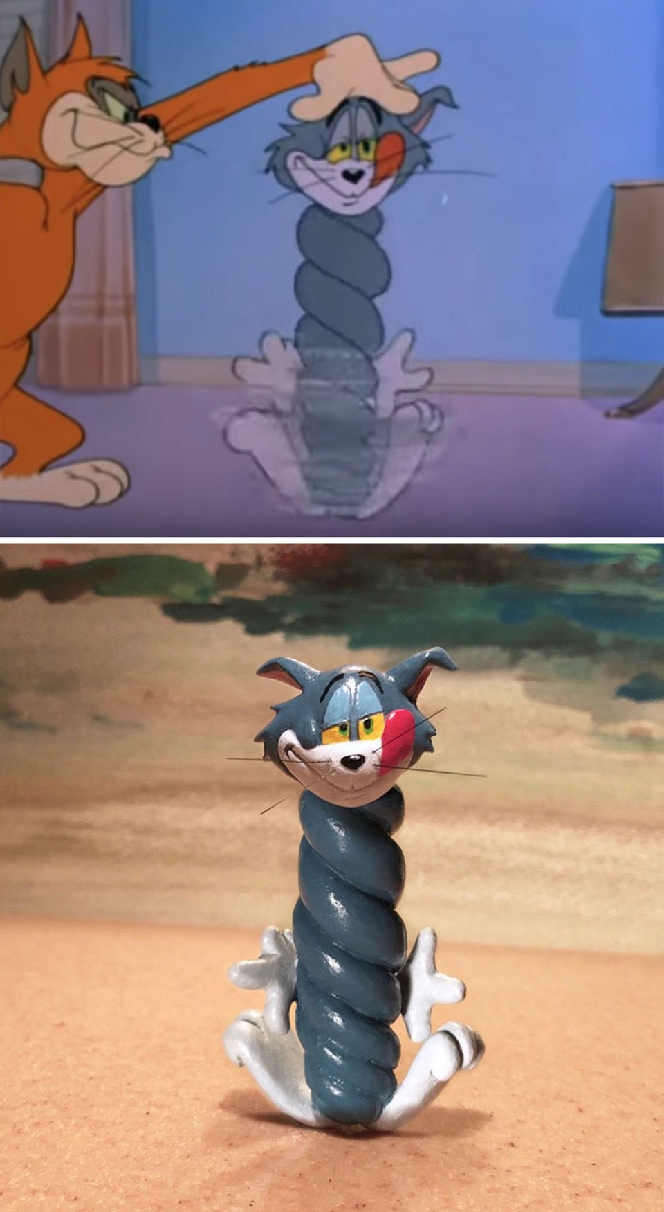 “Tom Jerry” trong những tác phẩm hài hước của nghệ sĩ điêu khắc - 8 “Tom Jerry” trong những tác phẩm hài hước của nghệ sĩ điêu khắc - 8