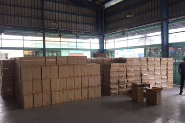 Bắt giữ hơn 1 triệu gói thuốc lá lậu tại cảng Cát Lái