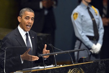 Obama bảo vệ Mỹ ở các “điểm nóng” trước Đại hội đồng LHQ