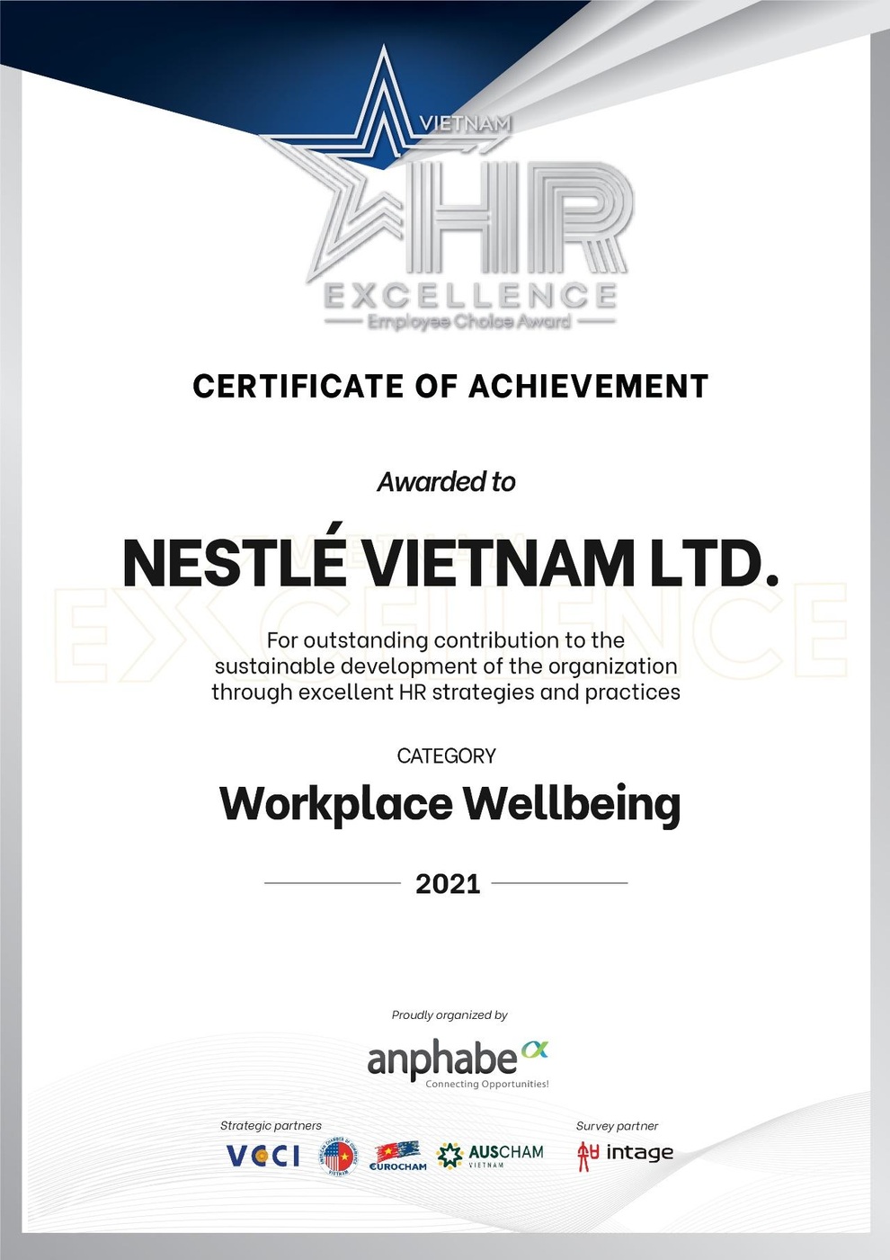 Nestlé Việt Nam được vinh danh với an sinh tại môi trường làm việc tốt hàng đầu - 5 Nestlé Việt Nam được vinh danh với an sinh tại môi trường làm việc tốt hàng đầu - 5