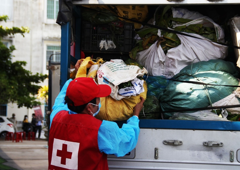 Người Quảng Nam hái rau, góp gạo tiếp sức Đà Nẵng chống dịch - 2