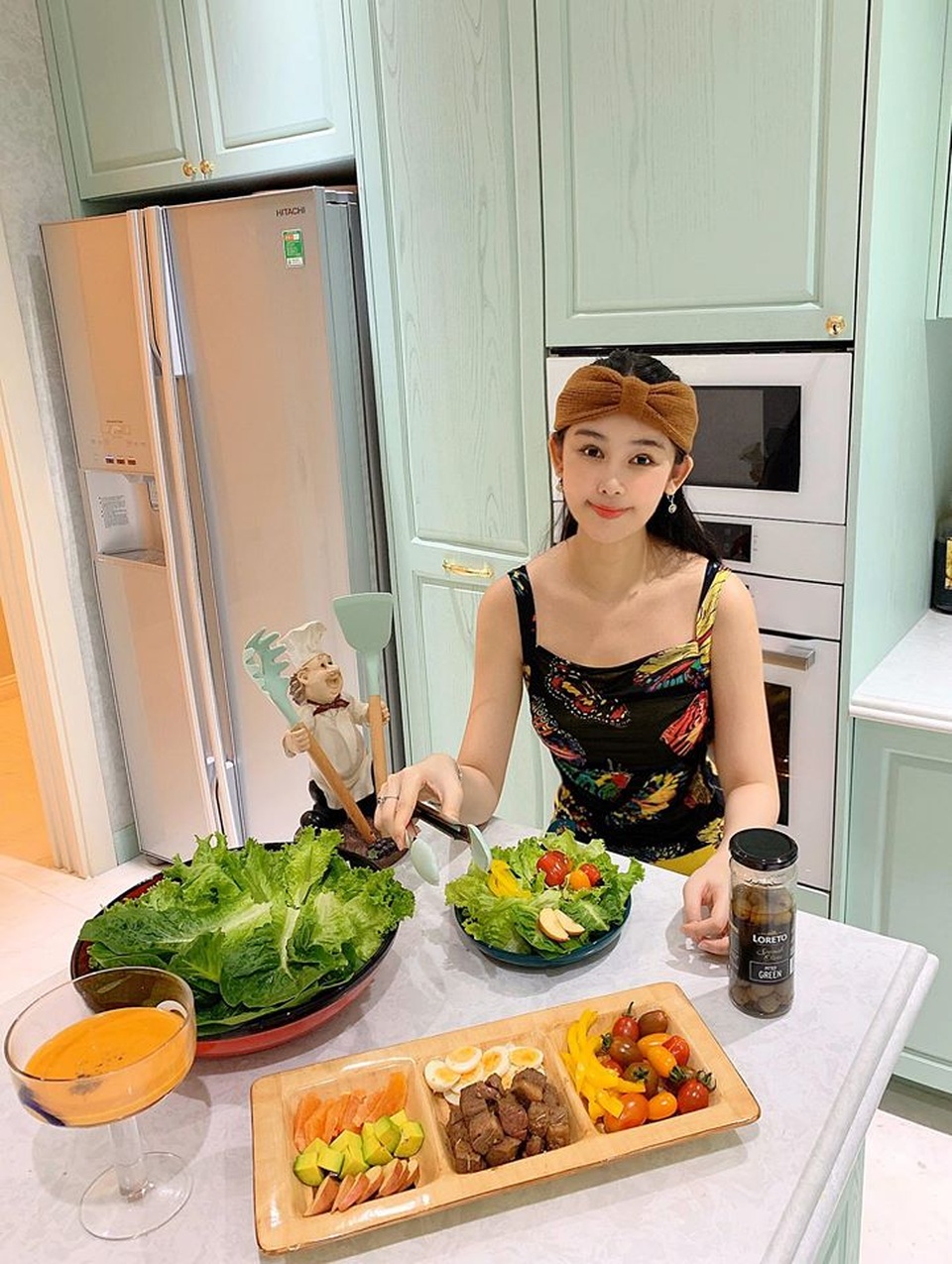 Hoa hậu Ngân Anh hé lộ không gian sống như phong cách hoàng gia - 4 Hoa hậu Ngân Anh hé lộ không gian sống như phong cách hoàng gia - 4