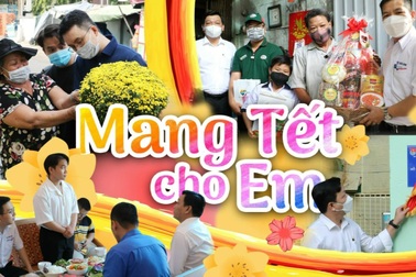 Tết ấm hơn cho học sinh mồ côi vì Covid-19