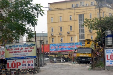 Hàng loạt dự án bị “xẻ thịt” làm gara, cửa hàng kinh doanh