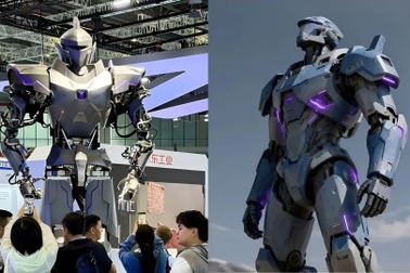 Công ty Trung Quốc ra mắt robot hình người khổng lồ cao 4m cho mục đích gì?