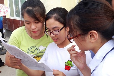 Thí sinh chỉ có 10 phút để chuyển tiếp "nhập" môn thi thành phần