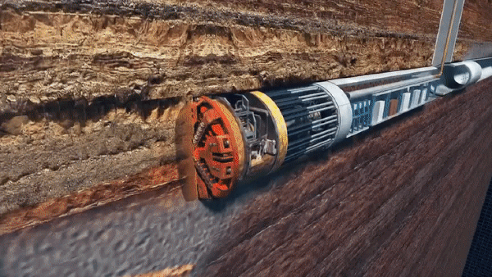 Choáng với hệ thống hầm tàu điện ngầm dưới biển dài nhất ở Trung Quốc - 2