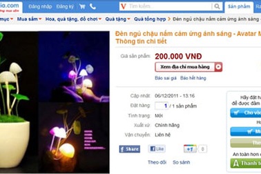 Giáng sinh đến sớm trên các gian hàng trực tuyến