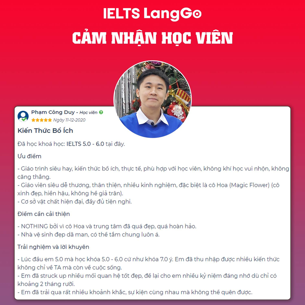 Xuất hiện dấu hiệu giả mạo Hệ thống luyện thi IELTS LangGo để lừa đảo, chèo kéo học viên - 5 Xuất hiện dấu hiệu giả mạo Hệ thống luyện thi IELTS LangGo để lừa đảo, chèo kéo học viên - 5