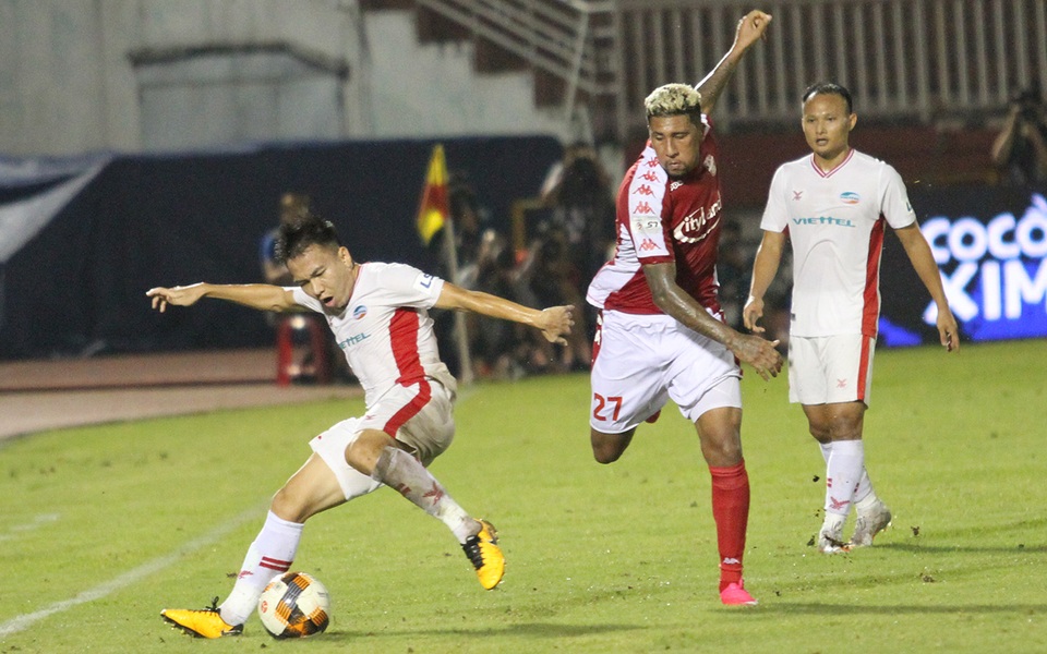 Đánh bại CLB TPHCM, CLB Viettel lên ngôi đầu bảng V-League - 1 Đánh bại CLB TPHCM, CLB Viettel lên ngôi đầu bảng V-League - 1