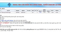 Ngành đăng ký môn thi chính: Điểm dưới mức sàn vẫn trúng tuyển!