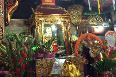 Cấm khách lễ đền Bảo Hà đưa hàng mã tẩm thuốc phiện vào đồ cúng nhà đền