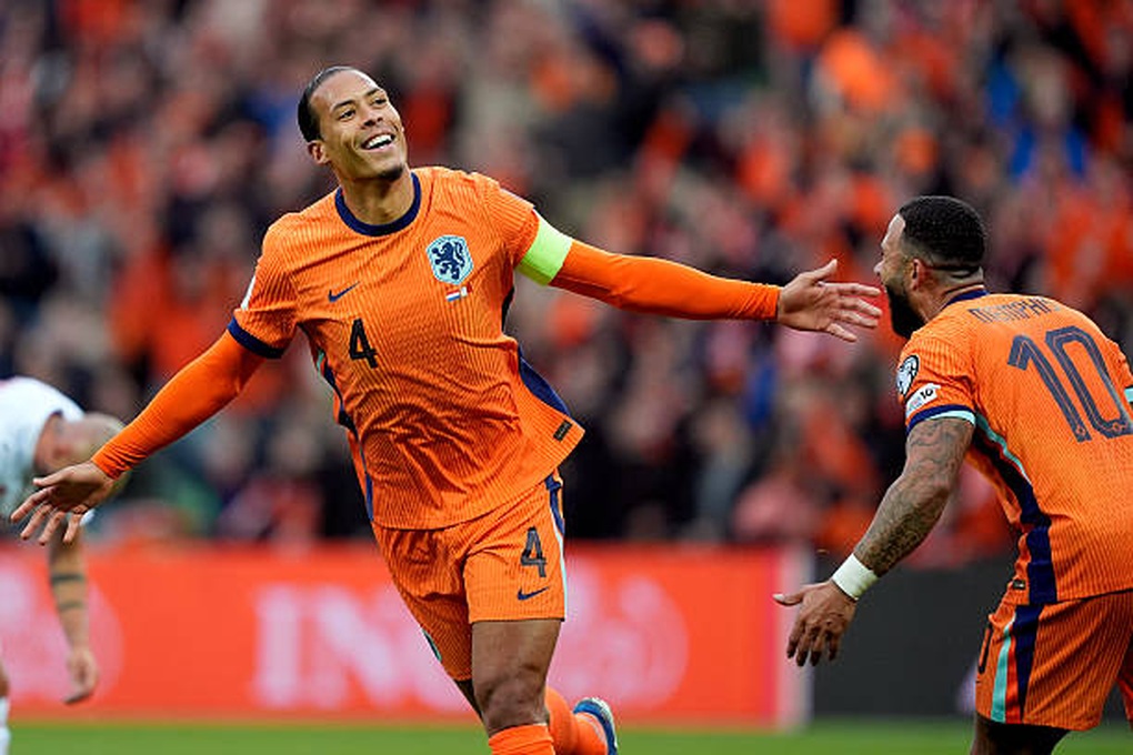 Depay lập kỷ lục, Hà Lan thắng 8-0 ở vòng loại World Cup 2026 - 2 Depay lập kỷ lục, Hà Lan thắng 8-0 ở vòng loại World Cup 2026 - 2