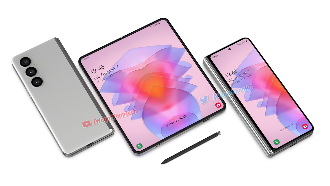 Smartphone gập Galaxy Z Fold4 lộ video và ảnh thiết kế hoàn chỉnh - 4 Smartphone gập Galaxy Z Fold4 lộ video và ảnh thiết kế hoàn chỉnh - 4