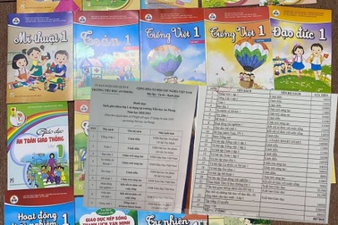 Lớp 1 “cõng” 23 đầu sách: Vẫn là "căn bệnh" nhồi nhét kiến thức