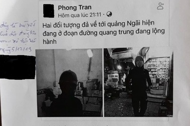 Công an làm việc với người đăng tin thất thiệt về "gã ăn xin mặt đen"