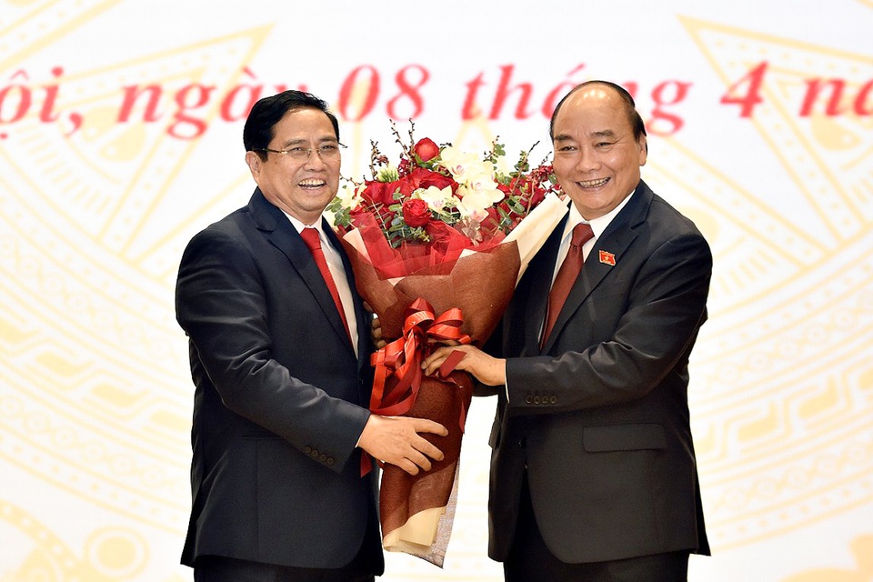 Tân Thủ tướng nhận bàn giao Chính phủ, công bố bổ nhiệm 14 nhân sự - 1 Tân Thủ tướng nhận bàn giao Chính phủ, công bố bổ nhiệm 14 nhân sự - 1