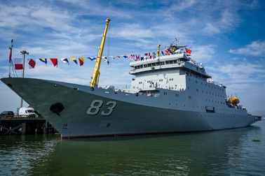 Tàu Hải quân Trung Quốc thăm TP Đà Nẵng