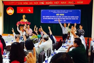 4 người tự ứng cử được vào danh sách bầu đại biểu Hội đồng Nhân dân TP HCM