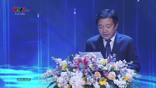 Ông Huỳnh Quang Liêm phát biểu