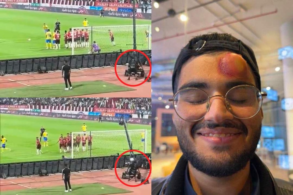 C.Ronaldo đóng vai người phán xử khi đối thủ tranh nhau penalty - 2 C.Ronaldo đóng vai người phán xử khi đối thủ tranh nhau penalty - 2