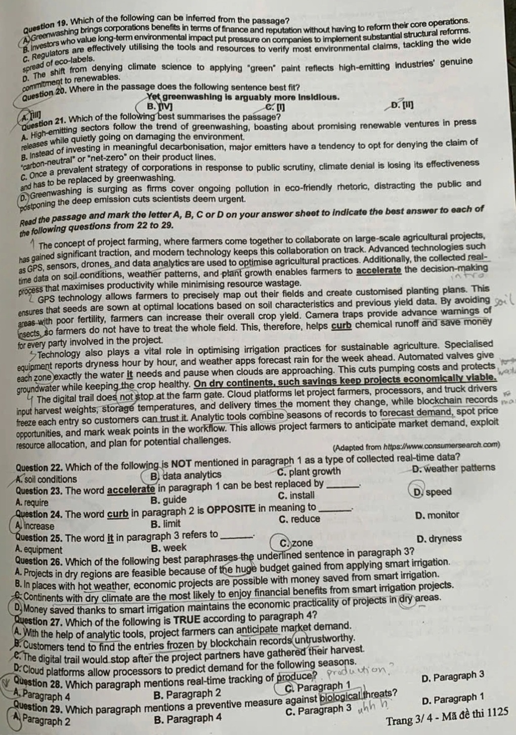 امتحان اللغة الإنجليزية لتخرج الثانوية العامة: تقييم أم لغز؟ - 4 Đề thi tiếng Anh tốt nghiệp THPT: Đánh giá hay đánh đố? - 4