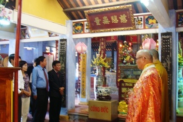 Huế tổ chức lễ cầu siêu cho cô hồn theo nghi thức Phật giáo