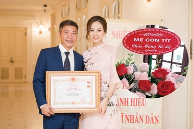 Bạn gái Công Lý tiết lộ điều xúc động ngày “cô Đẩu” nhận danh hiệu NSND