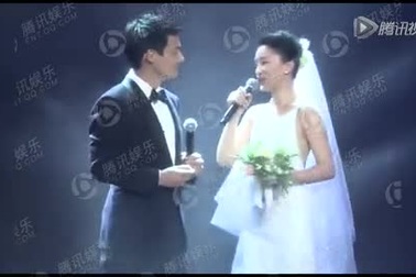 Châu Tấn bất ngờ lên xe hoa