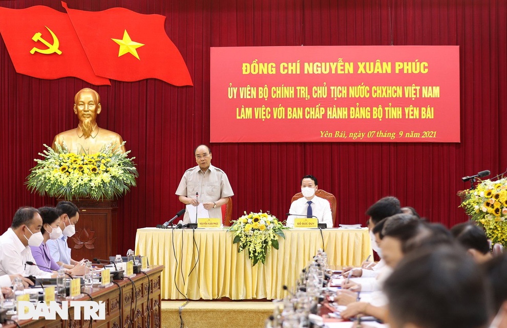 Chủ tịch nước đánh giá cao quyết tâm bảo vệ tỉnh vùng xanh của Yên Bái - 1 Chủ tịch nước đánh giá cao quyết tâm bảo vệ tỉnh vùng xanh của Yên Bái - 1