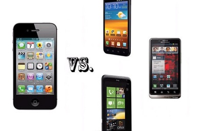 Xem iPhone 4S “so găng” các đối thủ