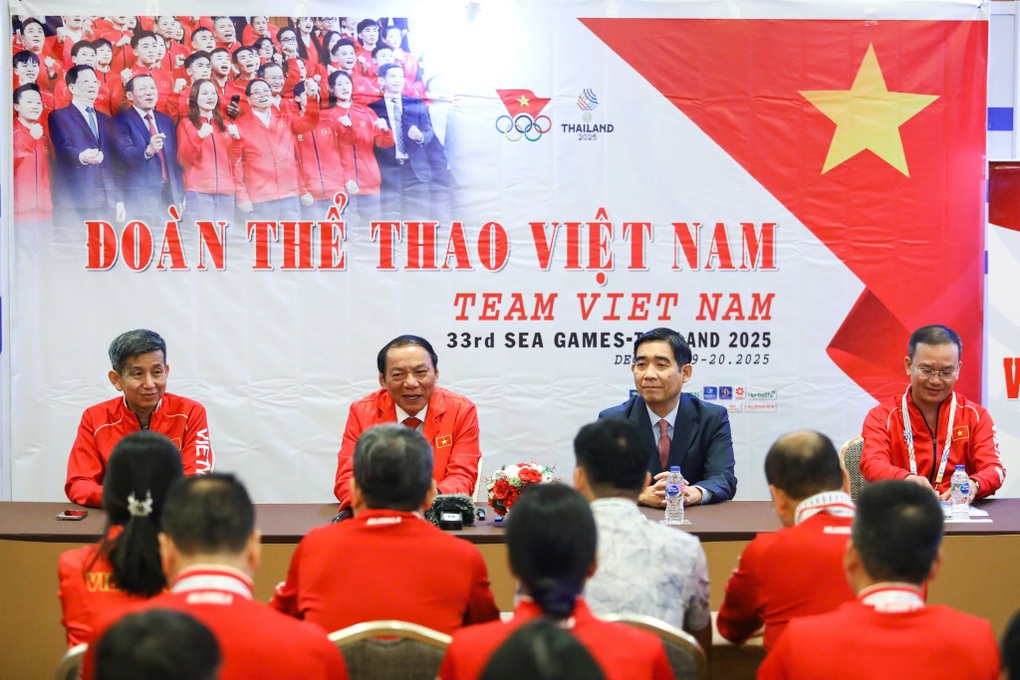 Bộ trưởng Nguyễn Văn Hùng thăm Đoàn Thể thao Việt Nam tại SEA Games - 1 Bộ trưởng Nguyễn Văn Hùng thăm Đoàn Thể thao Việt Nam tại SEA Games - 1
