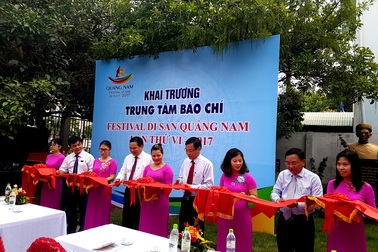 Quảng Nam khai trương trung tâm báo chí phục vụ Festival Di sản