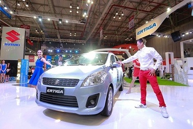 Ertiga - Mẫu xe cho gia đình hiện đại ra mắt tại Vietnam Motorshow