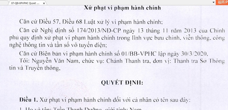 Trêu đùa cho công nhân nghỉ do dịch Corona, bị phạt 12,5 triệu đồng - 1 Trêu đùa cho công nhân nghỉ do dịch Corona, bị phạt 12,5 triệu đồng - 1