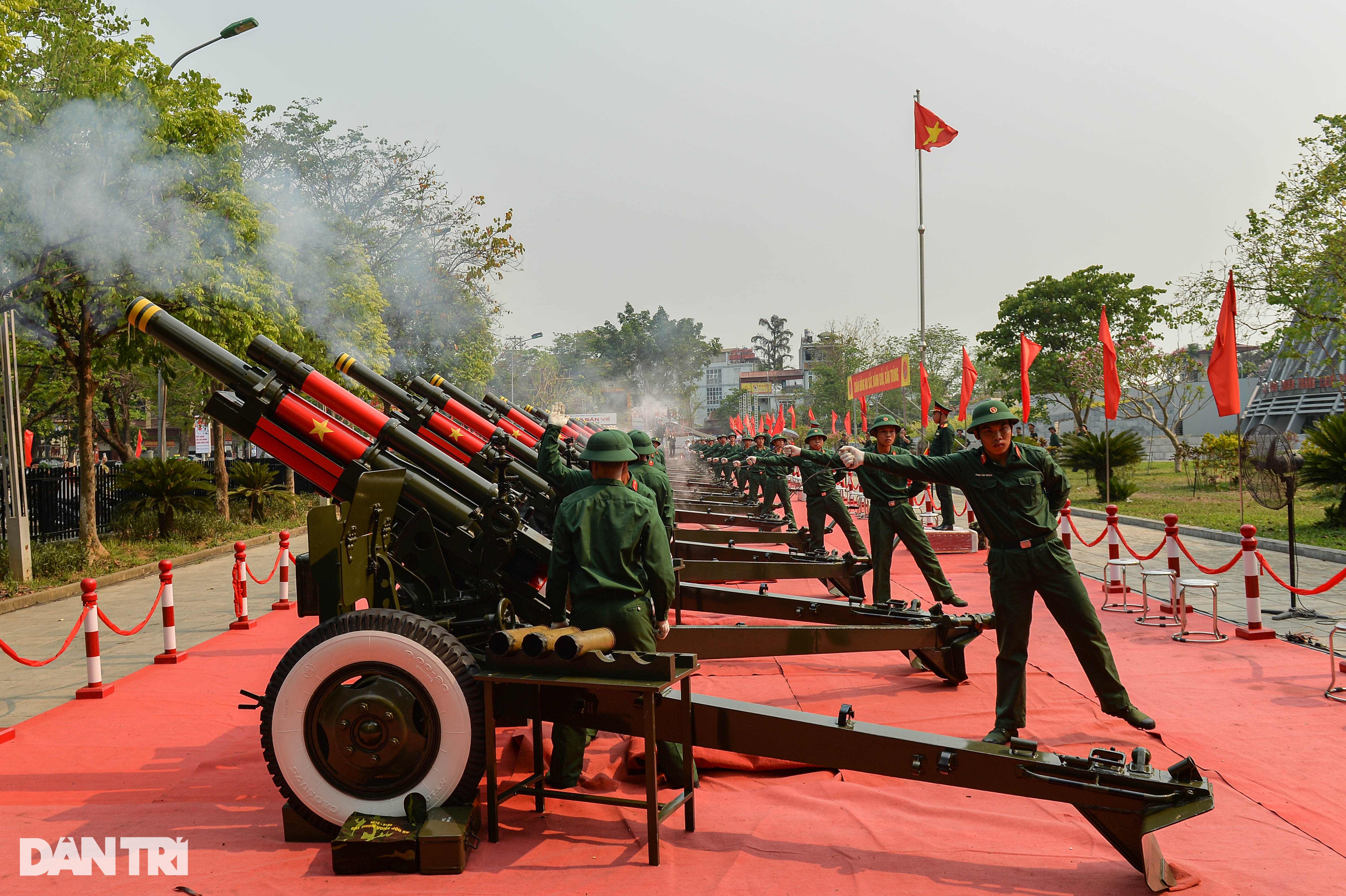 Artillery array serving the 70th anniversary of the Dien Bien Phu Victory - 9