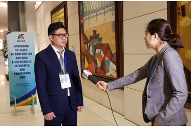 Doanh nghiệp trang sức Platin thu hút truyền thông tại Hội nghị GMS 6