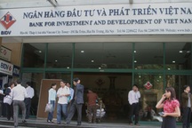 Thêm một cán bộ ngân hàng BIDV bị bắt