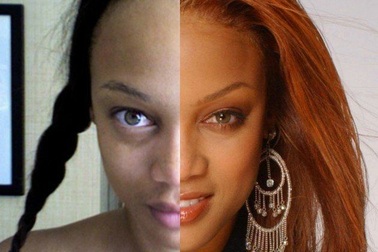 Choáng với nhan sắc khác lạ của cựu thiên thần nội y trước và sau khi trang điểm